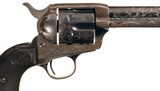 Engraved 1st Gen Colt SAA Revolver – 7.5