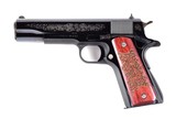 Colt Engraver Series Gustave Young Government Model – .45 ACP, Factory Case, TALO Exclusive - 1 of 5