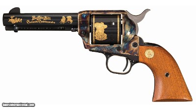 Colt Buffalo Bill Centennial Commemorative – Gold Etched SAA, 4.75