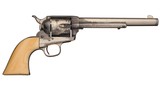 Documented Antique Colt SAA – 1881 Nickel .45 Colt, 7.5