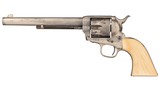 Documented Antique Colt SAA – 1881 Nickel .45 Colt, 7.5