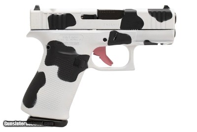 Glock 43x 9mm MOS Optics Ready Cow Print PX4350204FRMOSMOO
