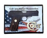 Colt Model 1903 Pocket Hammerless US Property Parkerized Box 32 ACP WWII - 4 of 5