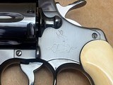 Colt Python .357 Mag Revolver – 1961, 6” Blue Custom Ivory Grips - 3 of 10