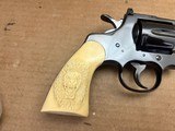 Colt Python .357 Mag Revolver – 1961, 6” Blue Custom Ivory Grips - 9 of 10