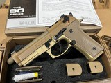 Beretta M9A4 G Centurion 9mm – FDE, Threaded Barrel, Optics-Ready, Certified | JS92QM9A4G - 1 of 6