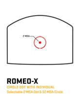 ROMEO-X SIG-LOC™ COMPACT SORX1600 SELECTABLE 2 MOA & 32 MOA CIRCLE - 3 of 3