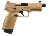 FN 545 Tactical 45 ACP FDE Threaded Barrel 18 Round Capacity 66-101384