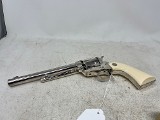 Colt Single Action Army .45 – 1989 Nickel Finish Extended Ivory 7.5