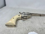 Colt Single Action Army .45 – 1989 Nickel Finish Extended Ivory 7.5