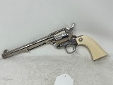 Colt Single Action Army .45 – 1989 Nickel Finish Extended Ivory 7.5