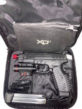 Used Springfield XD-M Elite OSP 9mm – Threaded Barrel, Tactical Light/Laser Combo, Red Thread Protector - 1 of 7