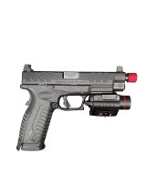 Used Springfield XD-M Elite OSP 9mm – Threaded Barrel, Tactical Light/Laser Combo, Red Thread Protector - 3 of 7