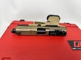 ZEV OZ9C Combat Pistol – Threaded Barrel, FDE Frame, Custom Slide, 9mm - 5 of 7