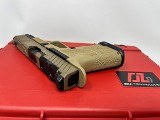 ZEV OZ9C Combat Pistol – Threaded Barrel, FDE Frame, Custom Slide, 9mm - 4 of 7