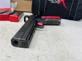 Dan Wesson DWX 9mm – Red Aluminum Grips, Holosun EPS, 3 Mags, Custom Trigger Guard - 8 of 11
