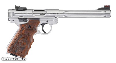 Ruger Mark IV Hunter 22 LR Stainless Steel Fluted 6.88