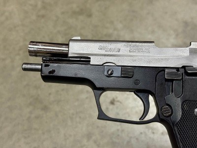 Sig Sauer P220 45 ACP 8rd Stainless West Germany 1987 SIGARMS - Image 8 of 11