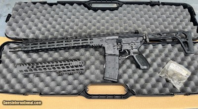 SIG MCX 5.56 NATO Rifle – Geissele SSA Trigger, Folding Stock, Extra Handguard Included