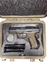 Used Walther P99 AS Final Edition 9mm – OD Green, Limited Collectible Model, 3 Mags, Case - 1 of 8