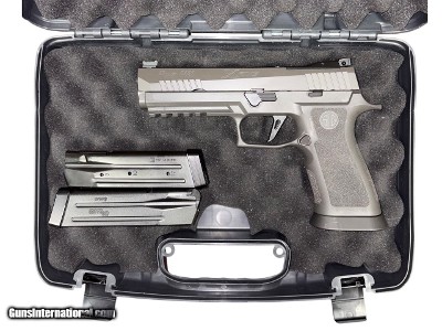 Used Sig Sauer P320 XFive Legion 9mm – Tungsten XGrip, Optics Ready, (3) 17-Round Mags