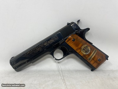 Colt 1911 World War I Commemorative Meuse Argonne Pistol – 45 ACP, Engraved