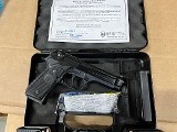 Beretta M9 Commercial 9mm – Certified Y1, CA Compliant, 2x15rd Mags - 1 of 7