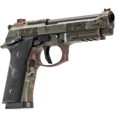 Beretta 92XI Combat Series 9mm Flectarn Camo Optics Ready SPEC0744A18