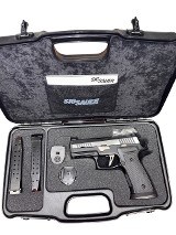 Used SIG Sauer P320 Equinox 9mm – 17+1, Two-Tone, X-Series, Custom Works – Night Sights - 1 of 8