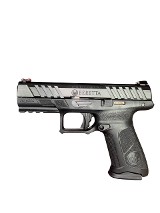 Used Beretta APX A1 FS 9mm – Full Size, 17+1, Optics Ready, Black – Fiber Optic Sights - 2 of 8