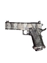 Cosaint Arms COS21 DFTTFX10 10mm – Government Double Stack, Grey/Black Riptile, MBX Magwell - 2 of 8