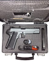 Used Tisas 1911 Night Stalker – .45 ACP, Ported Slide, Two-Tone Finish, Rail - 1 of 8