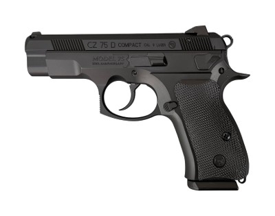 CZ 75 D PCR Compact 50th Anniversary 9mm 15 Round Capacity SA/DA Decocker 91209