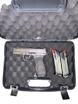 Sig Sauer P365 AXG Legion 9mm – Gray AXG Modular Grip, X-Ray 3 Sights, Optic Ready, Compensated - 1 of 8