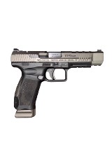 USED Canik TP9SFX 9mm Pistol – Tungsten Finish, Compensator, (2) 20-Round Mags, Kydex Holster – HG3774G-N - 3 of 8