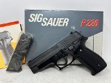West German SIG Sauer P226 – 9mm, Original Box, Extra Magazine, & Manual - 1 of 8