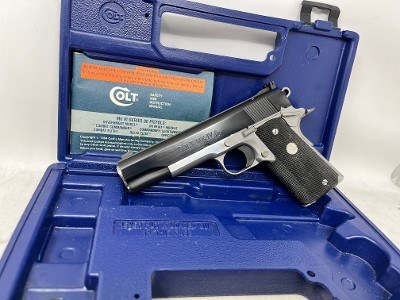 Colt Combat Elite MK IV Series 80 – .45 ACP Two-Tone 1911 Pistol