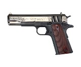 Colt 1911 Government Classic 45 ACP Black DLC & Gold O1911C-AUTOBLKGLD - 2 of 3