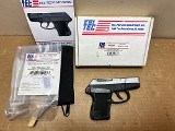 Used Kel-Tec P-3AT .380 ACP Hard Chrome / Black Grip – With Box & Accessories - 1 of 8
