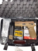 Used Sig Sauer P320 M18 – 9mm, Coyote Tan, Manual Safety, Night Sights, Optics-Ready - 1 of 8