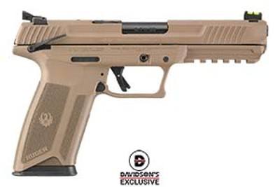Ruger 57 Davidson's Dark Earth 5.7X28 20 Round Capacity 16412