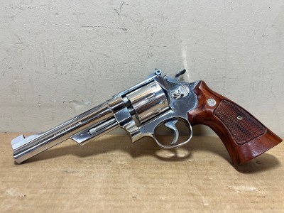 Smith & Wesson Model 27-2 Nickel – .357 Magnum, 6