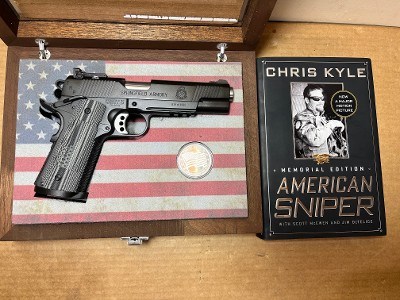 Springfield Armory 1911 TRP Operator Legend – Chris Kyle “American Sniper” Memorial Edition .45 ACP