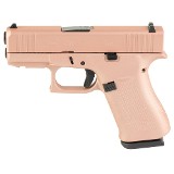 Glock 43X 9mm Rose Gold 10 Round Capacity Front Rail UX4350204FRN-RG