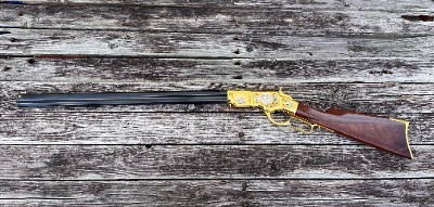 Taylor's & Co 1860 Henry Gettysburg Tribute 44-40 Limited Edition #44 of 500 Engraved