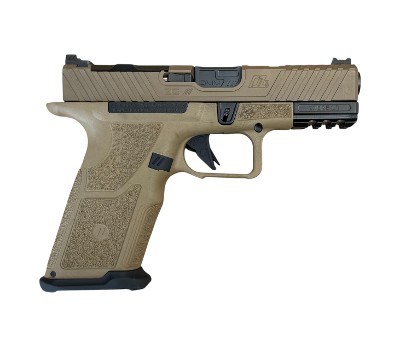 Used Zev Technologies OZ9 X-Compact 9mm FDE Optics Ready OZ9C-X-CPT-FDE-B