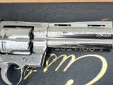 Colt Python .357 Magnum – Custom Engraved Rosewood Pearl Limited Edition - 12 of 13