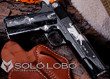 Colt Solo Lobo Lone Wolf 1911 38 Super Mexican Heritage SK Custom SKC-UT-LOBO-38 - 1 of 5
