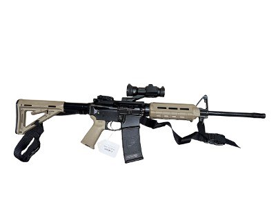 Ruger AR-556 MOE Style – 5.56 NATO, FDE Furniture, Vortex Optic