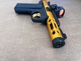 Ruger Mark IV 22/45 Lite Gold Anodized .22 LR with Vortex Razor Red Dot - 5 of 6
